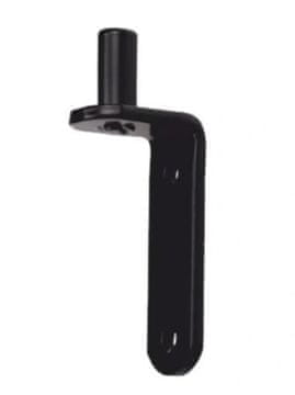 shumee ČIERNY PÁNTOVÝ HÁK 800MM FI-16 NA DREVO - ZAW P/UCH16D