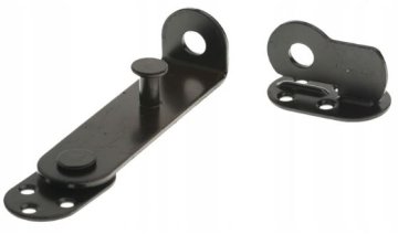 shumee SKRITÝ ZÁMOK S VÝKYVNÝM ZÁMKOM 150 MM ČIERNA - LB BWK 0402