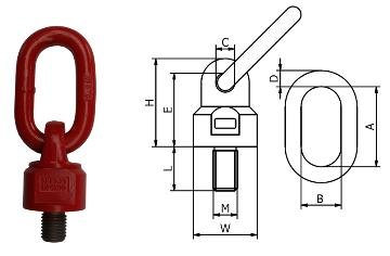 shumee Svängögla WSI M8*13MM 0.3T - SRU WSI M8