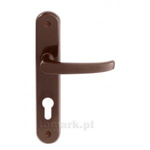 shumee BRUNT MÅLAD DÖRRHANDTAG 72MM TOALETT - MP KL D7W BR
