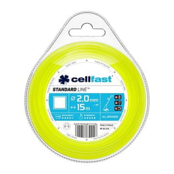 Cellfast KVADRATISK TRIMMERLINA 2,0 MM 15M - C 35-012