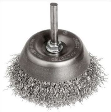 shumee Kuddeborste med syrabeständig tråd, 6 mm skaft, 60 mm