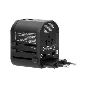 shumee RESEADAPTER 100-240V 8A 2XUSB 5V 2.4A SMART - ON-AE-13174