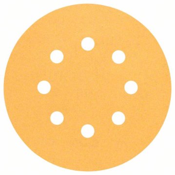 shumee Självhäftande skiva 125 mm C470 G150 8 hål - 50 st - B 2608621000