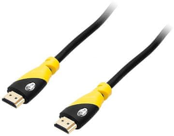 shumee HDMI-KABEL GUL RAK 3M 4K - SS44802-HDMI