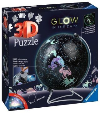 3D Puzzle-Ball: 180 kosov: Sijajni globus Zvezdnato nebo