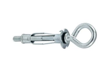 shumee MOLLY STÅLPINNE ÖGLEKROK 4*38MM - 100 ST - FÄRG SM4*38HO