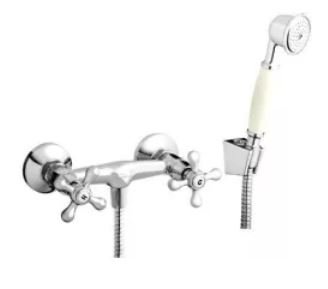 shumee ROMA VÄGGMONTERAD DUSCHARMATE KROM - H/BN-21-00S