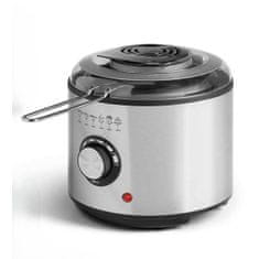 Argon Friteza Argon Črna Prozorno Srebrna 1 L 950 W