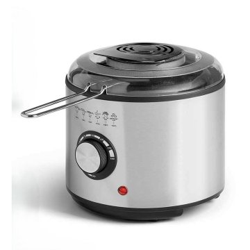 Argon Friteza Argon Črna Prozorno Srebrna 1 L 950 W