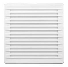 airRoxy VENTILATIONSGALLER MED NÄT 140*140, VIT - RX 02-336