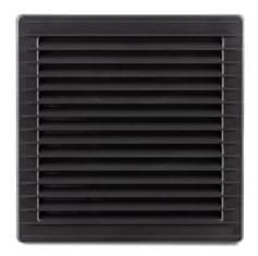 airRoxy VENTILATIONSGALLER MED NÄT 170*170, FI 125 GRAFIT - RX 02-257