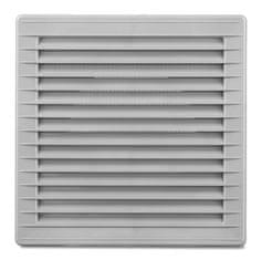 airRoxy VENTILATIONSGALLER MED NÄT 170*170, FI 125 GRÅ - RX 02-250