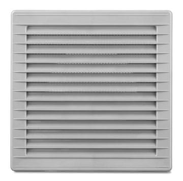 shumee VENTILATIONSGALLER MED NÄT 170*170, FI 100 GRÅ - RX 02-251
