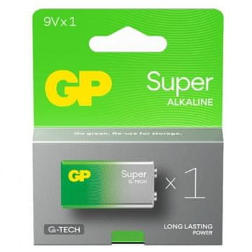 shumee Super alkalna baterija 9,0 V - GP1604A-U1