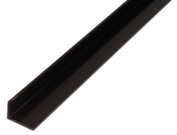 shumee SVART PVC-VINKELPROFIL 2000X40X10X2.0 - G/479176