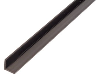 shumee SVART PVC-VINKELPROFIL 1000X15X15X1 - G/471347