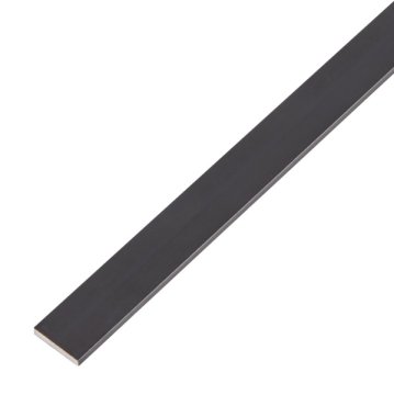 shumee ANODISERAD ALUMINIUM PLATTLIST SVART 2000X15X2.0 - G/489380