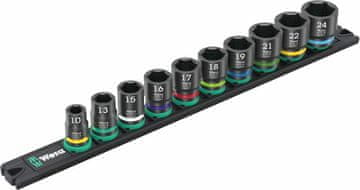 shumee ZYKLOP 3/8" HYLSNYCKELSATS, B-SLAG, MAGNETLISTA, 10 DELAR - W05005451001