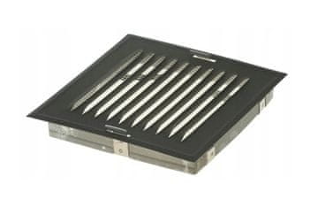 shumee KOVINSKA KOTNA MREŽA V OKVIRJU Z MREŽO 14*14 CM GRAFITNA - RX 02-705GR