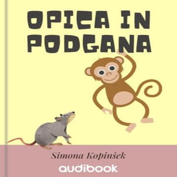 AUDIBOOK Avdio knjiga: "Opica in podgana"
