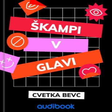 AUDIBOOK Avdio knjiga: "Škampi v glavi"