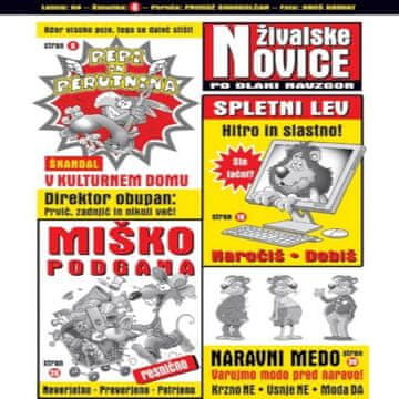 AUDIBOOK Avdio knjiga: "Živalske novice 4 (zbirka pravljic)"