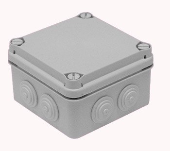 shumee KOMPLETNA KOMPLETNA DOZA, PRAZNA 108X108X64MM IP55, 7 UVODNIKOV EV-111 - E112AB-PD006