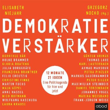 AUDIBOOK Avdio knjiga: "Demokratieverstärker"