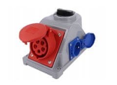 shumee MONTAŽNI KOMPLET Z VTIČNICO 16A 5P+2P+Z RS-Z(0-1)CZE - E145AA-PD025