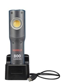 shumee LED DIELENSKÁ LAMPA 10W LI-ION + NAPÁJACÍ ZDROJ ILLUMINE 8 - L-690005012