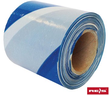 shumee VARNINGSTEJP 70MM*100MB VIT-BLÅ - TEJP 70*10N