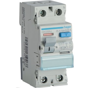 shumee 25A 30MA 2-polig AC jordfelsbrytare - E+1CDC225J