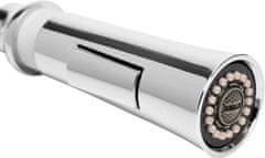 shumee FLEXIBEL TVÅPIPSBLANDARE, SVART - W-75675