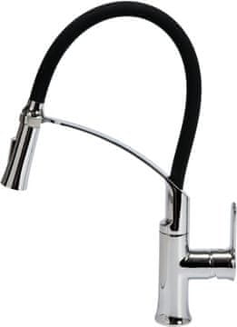 shumee FLEXIBEL TVÅPIPSBLANDARE, SVART - W-75675