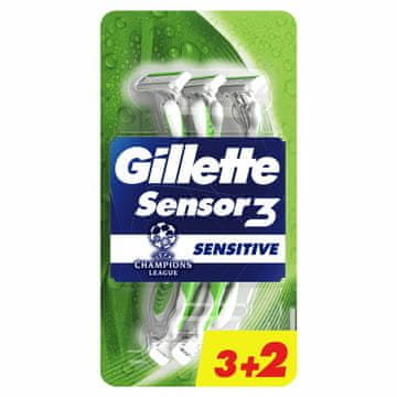 Gillette Brivnik za enkratno uporabo Gillette SENSOR (5 kosov)