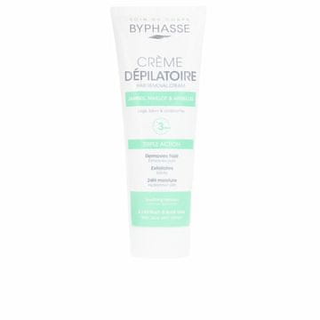 BYPHASSE Depilacijska krema za telo Byphasse Aloe Vera 125 ml