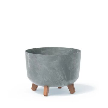 shumee GRACIA CVETIČNI LONEC Z UČINKOM BETONA - BETON - PP-DGRL300E
