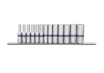 shumee 1/4" KOMPLET DOLGIH NASADNIH KLJUČEV 4-14 MM 13-DELNI ŠESTROKLETNIČNI LETVIČ - KY2311MR