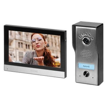 shumee KOMPLET VIDEO DOMOFONA ZA EN HIŠO 4-ŽIČNI 7'' ACERO - ON-VDP-71/B