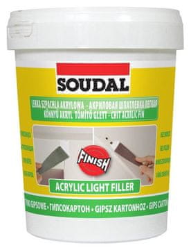 Soudal SVETLI AKRILNI KIT BEL 0,9L - SZPACH A0,9