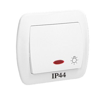 shumee LUČKA ZA GUMB CHORD P/T IP44 Z OSVETLITVIJO BELA - E00001-19298