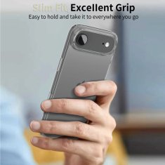 Tech-protect FlexAir Hybrid ovitek za iPhone 17 Air, prozoren