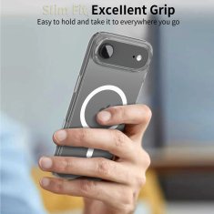 Tech-protect FlexAir Hybrid MagSafe ovitek za iPhone 17 Air, prozoren