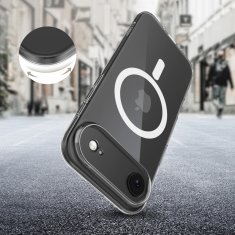 Tech-protect FlexAir MagSafe ovitek za iPhone 17 Air, prozoren