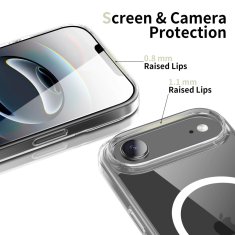 Tech-protect FlexAir Hybrid MagSafe ovitek za iPhone 17 Air, prozoren