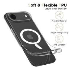 Tech-protect FlexAir MagSafe ovitek za iPhone 17 Air, prozoren