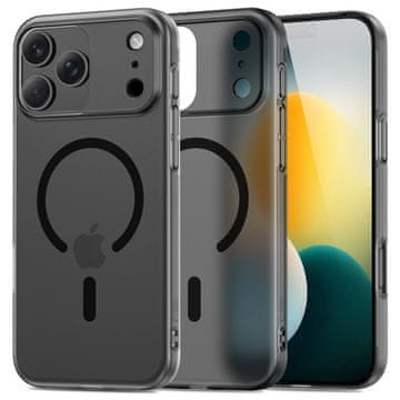 Tech-protect MagSlim MagSafe ovitek za iPhone 17 Pro, črna