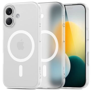 Tech-protect MagSlim MagSafe ovitek za iPhone 17, belo