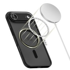 Tech-protect MagCam MagSafe ovitek za iPhone 17 Air, črna